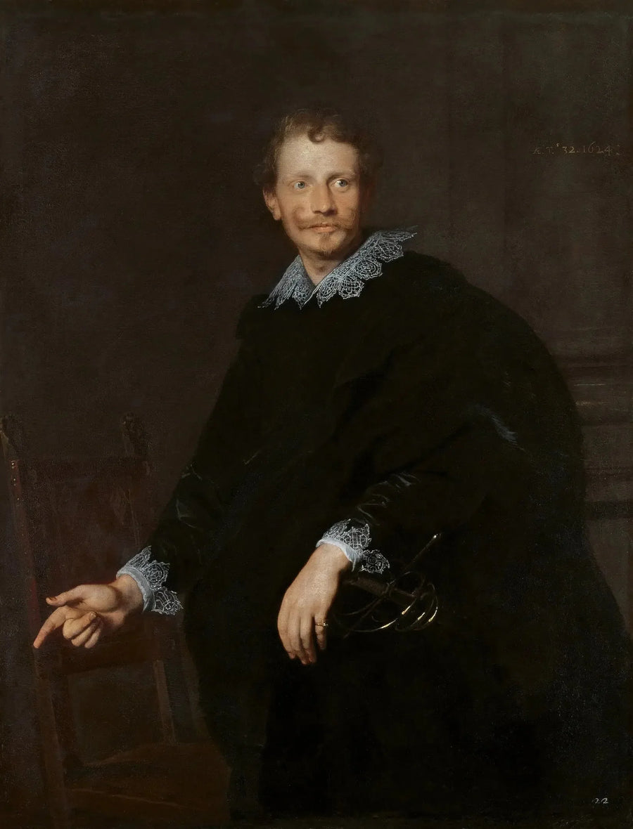 1624 - Antoine van Dyck, Genoa Asilinin Portresi