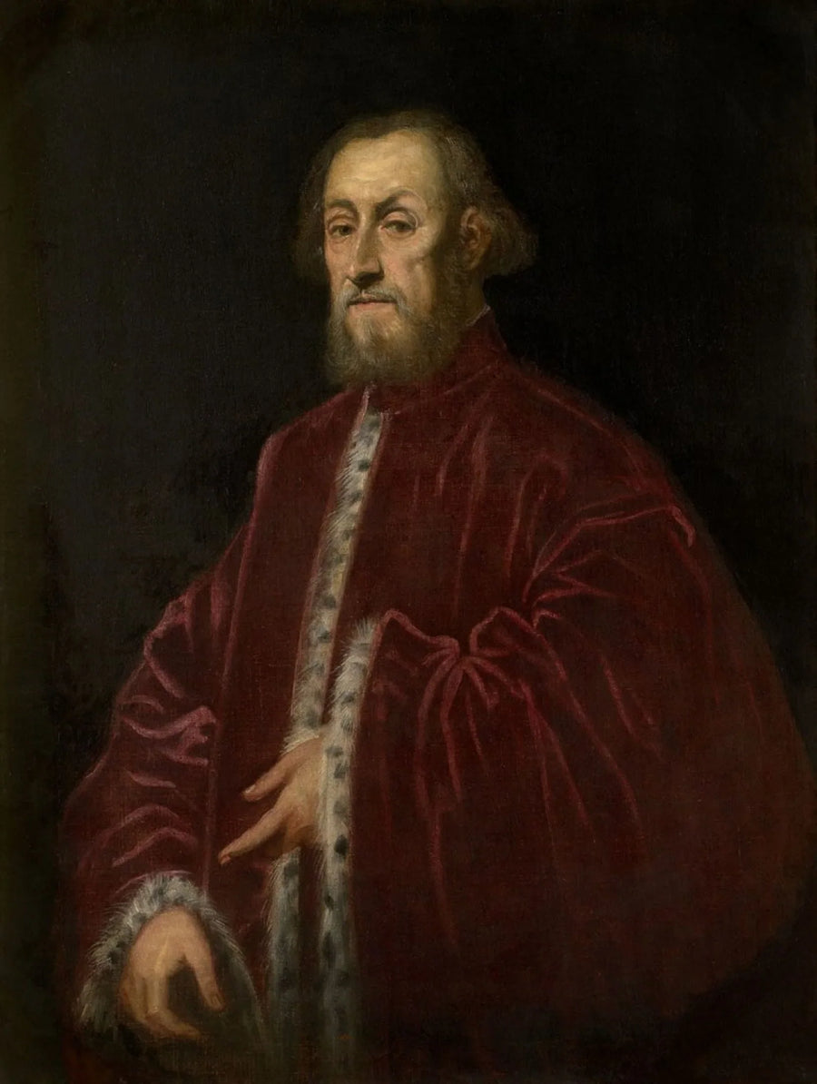 Venedik Senatörü Portresi - Jacopo Tintoretto