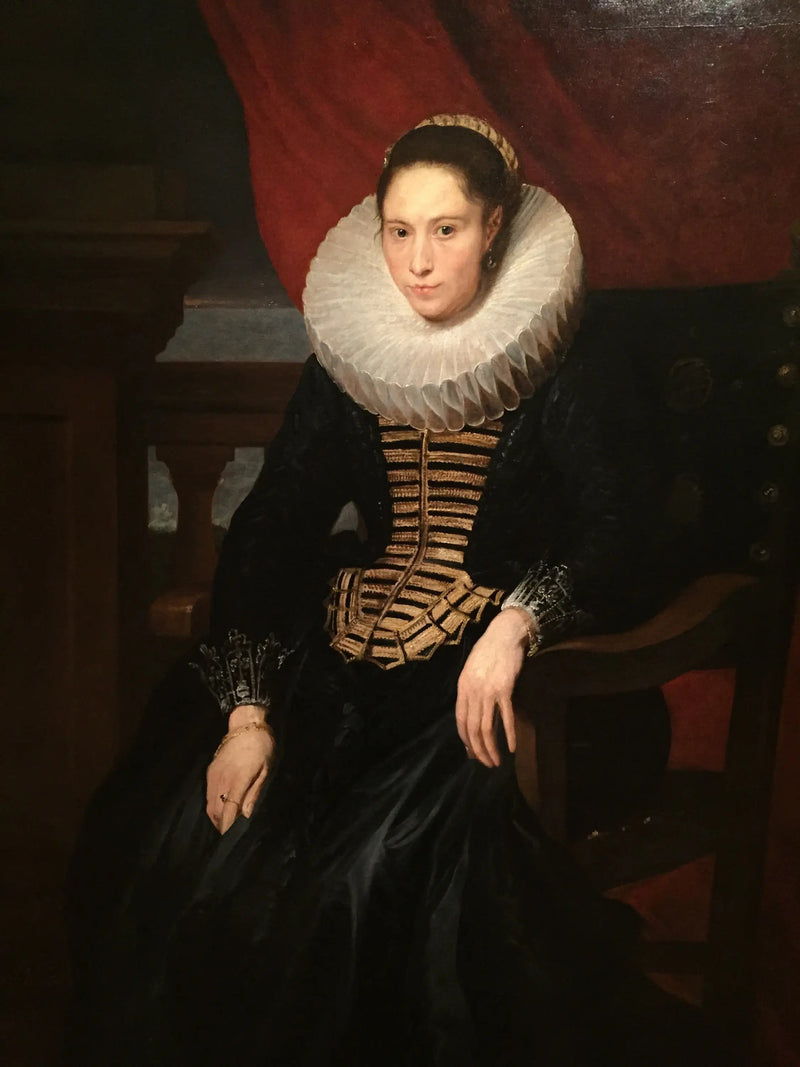 Bir Hanımefendinin Portresi - Antoine van Dyck