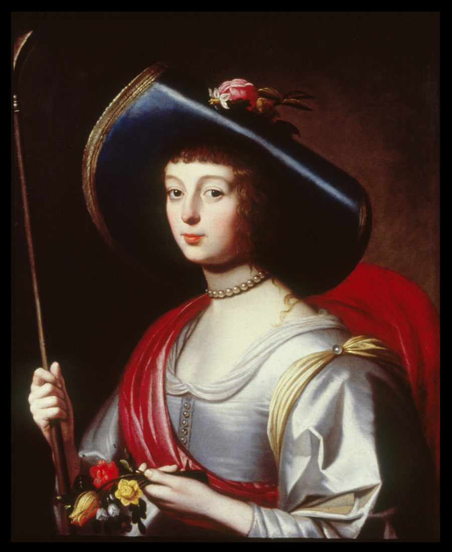 Gerrit van Honthorst - Bir Hanımefendinin Çoban Kadın Portresi