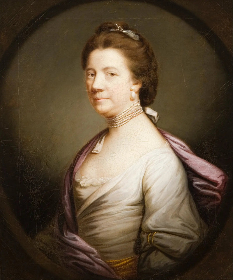 Beyaz Bir Hanımefendinin Portresi - Joshua Reynolds