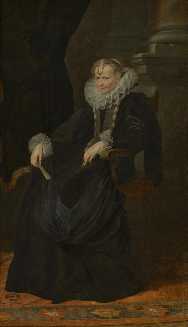 Genoa Hanımefendisi Portresi - Antoine van Dyck
