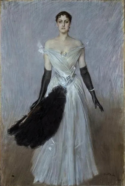 Bir Hanımefendinin Portresi - Giovanni Boldini