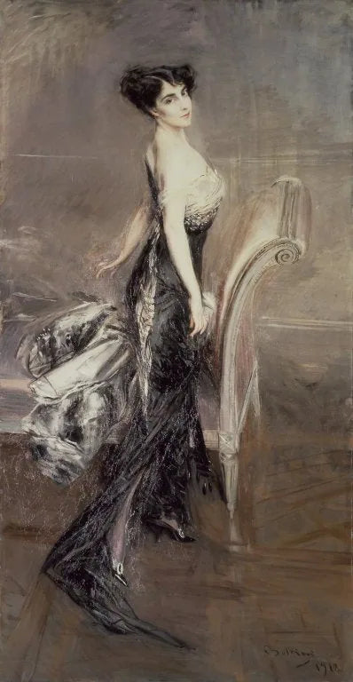 Bir Hanımefendinin Portresi - Giovanni Boldini