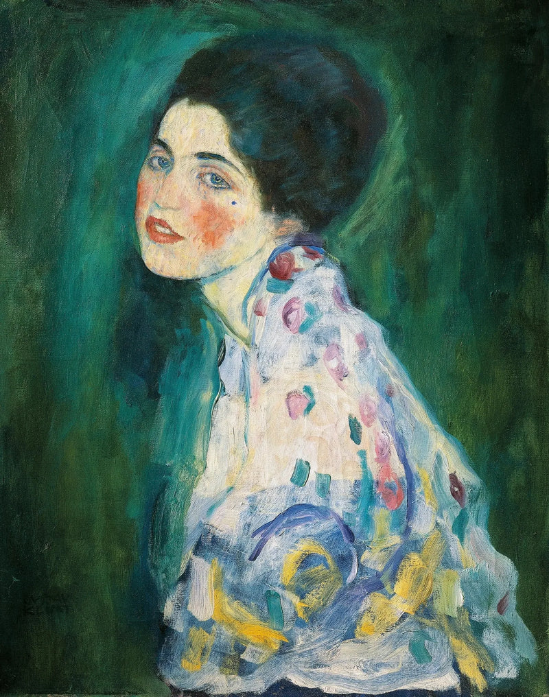 Bir Hanımefendi Portresi - Gustav Klimt