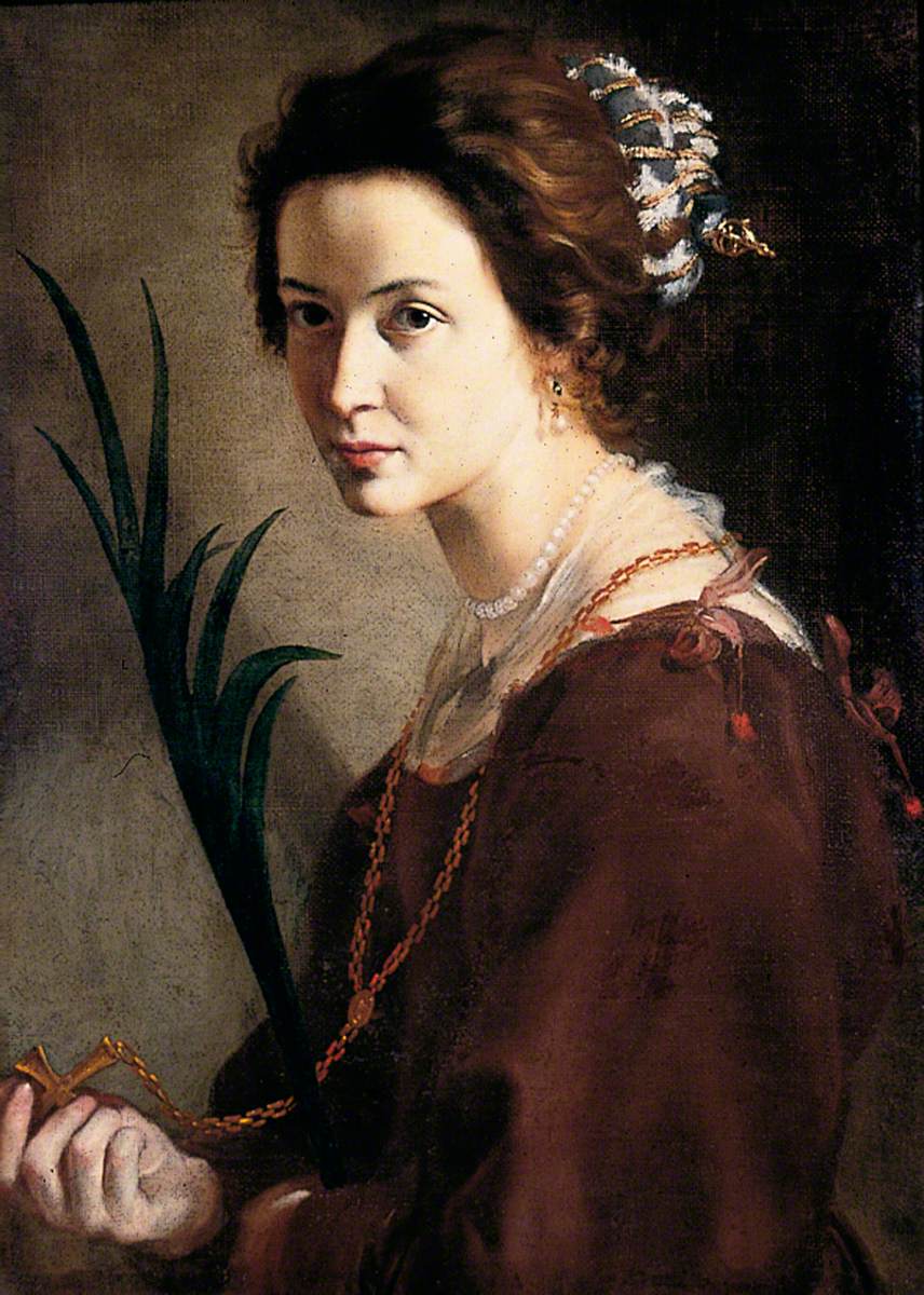 Bilinmeyen Bir Hanımefendinin Sainte Elisabeth Portresi - Alonso Cano