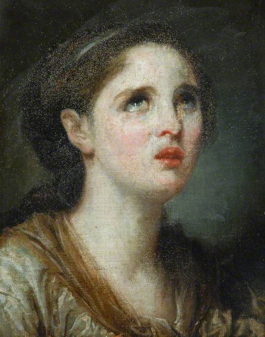 Bir Hanımefendinin Portresi - Jean-Baptiste Greuze