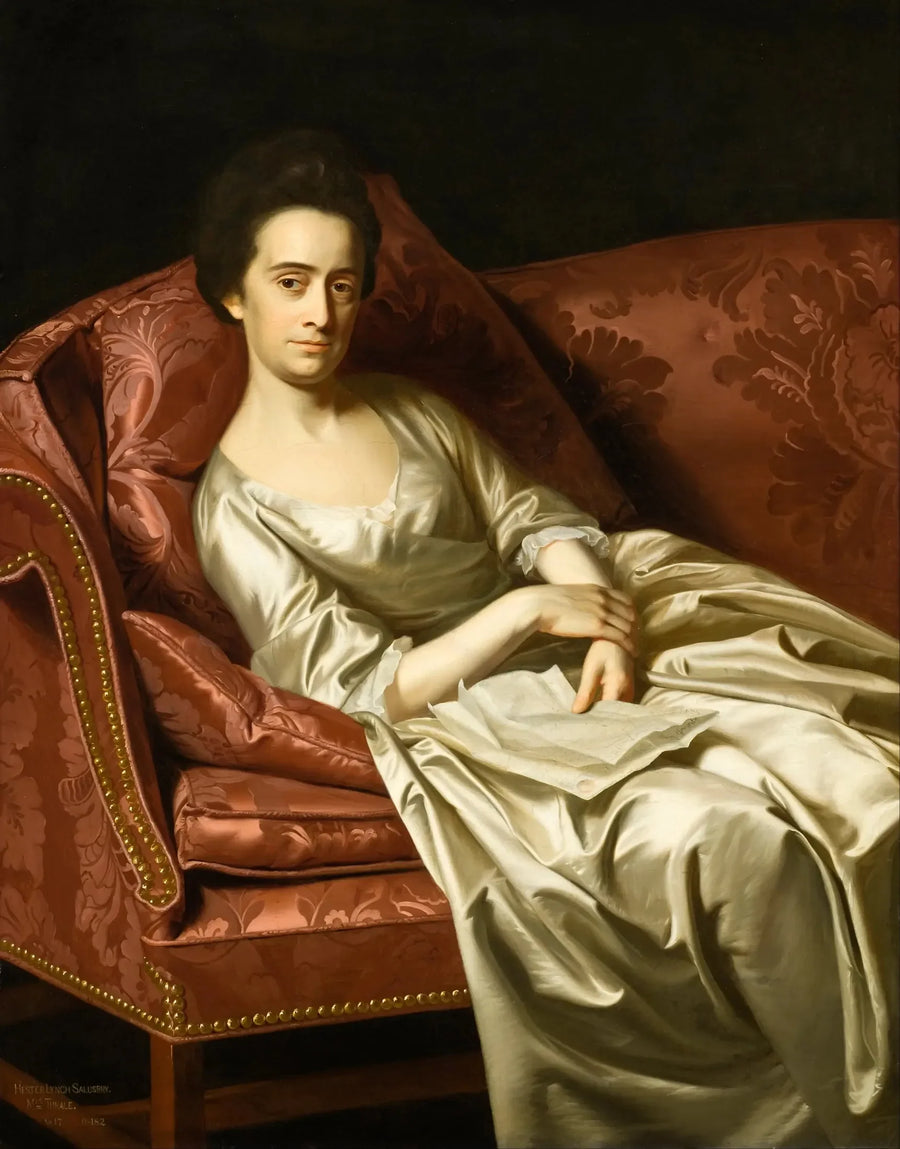Bir Hanımefendinin Portresi - John Singleton Copley