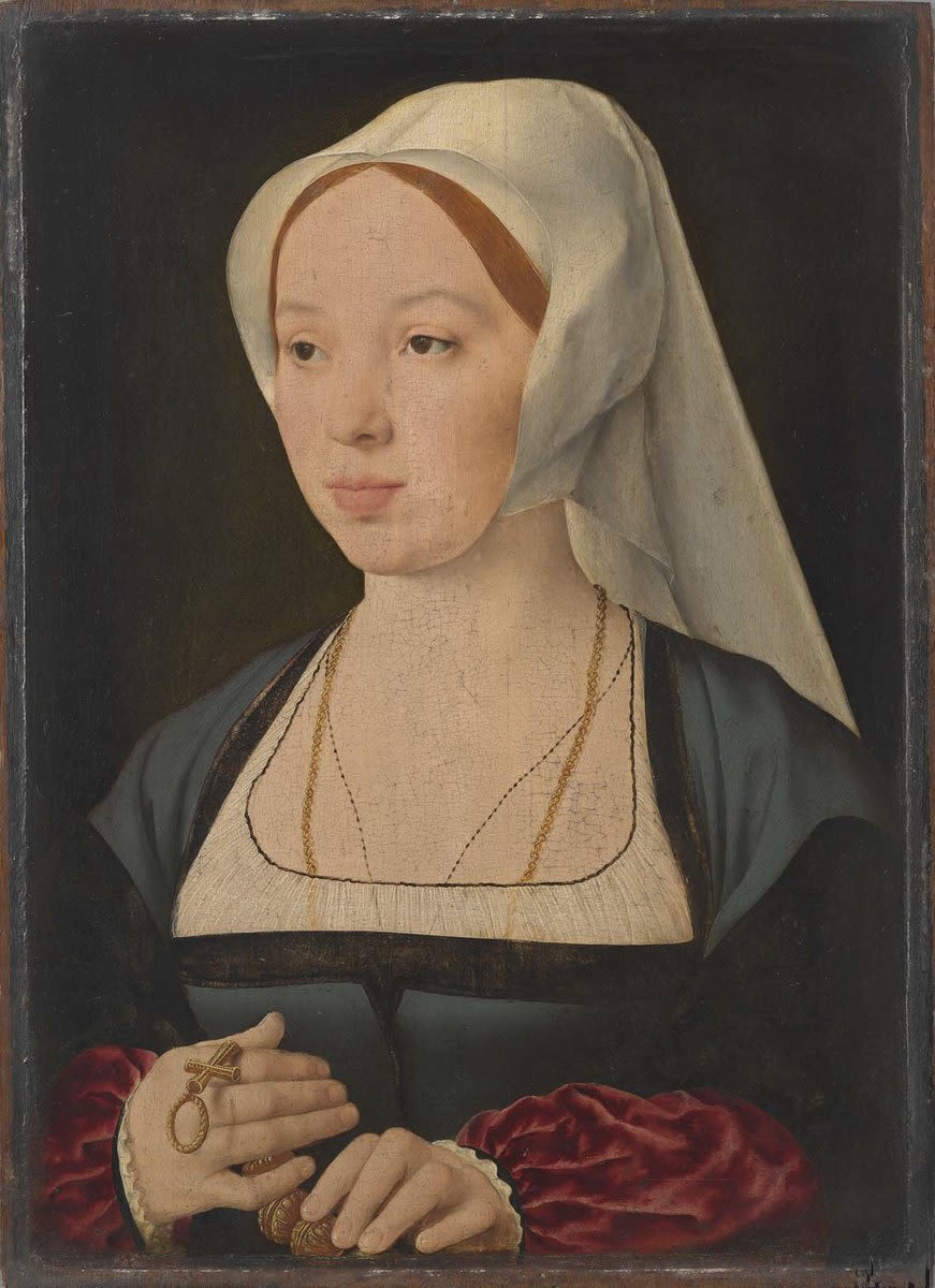 Bir Hanımefendinin Portresi - Joos van Cleve