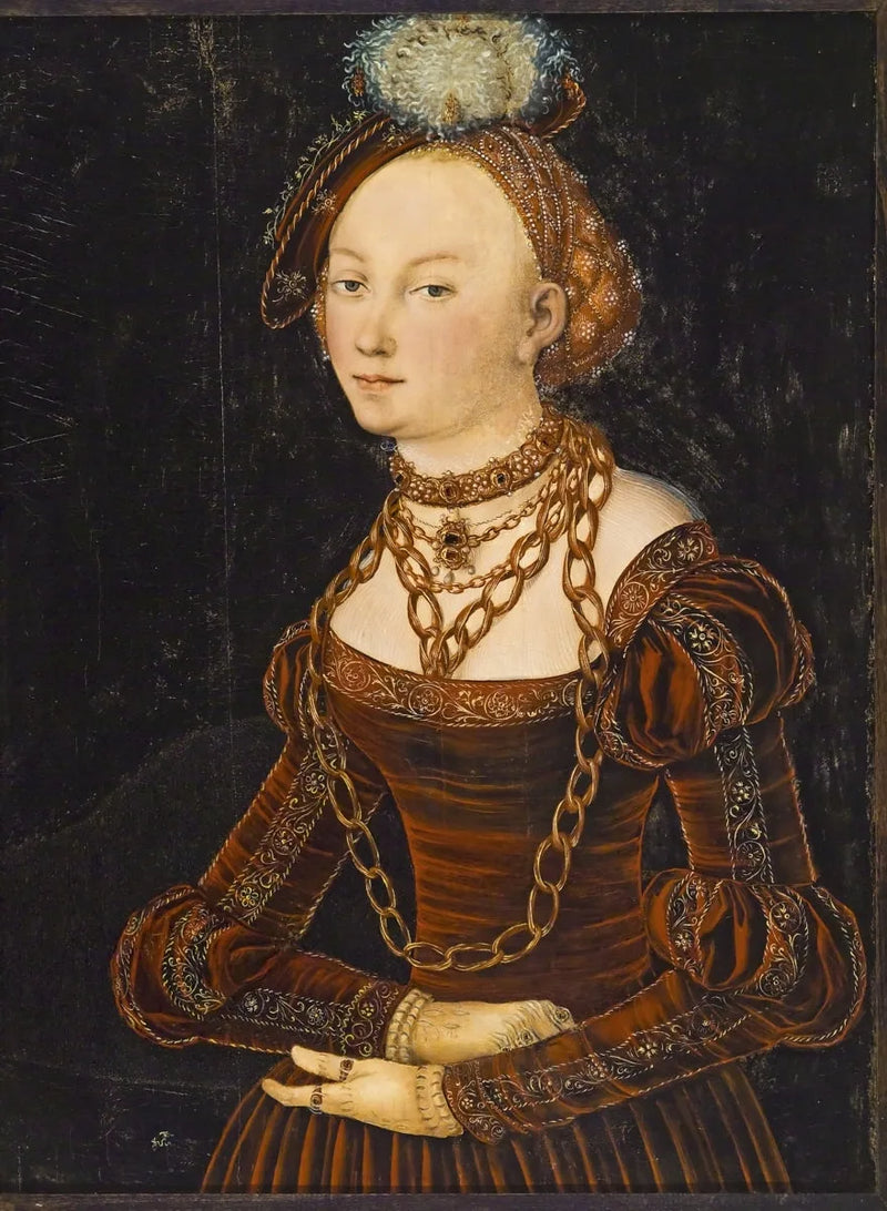 Bir Hanımefendinin Portresi - Lucas Cranach the Elder