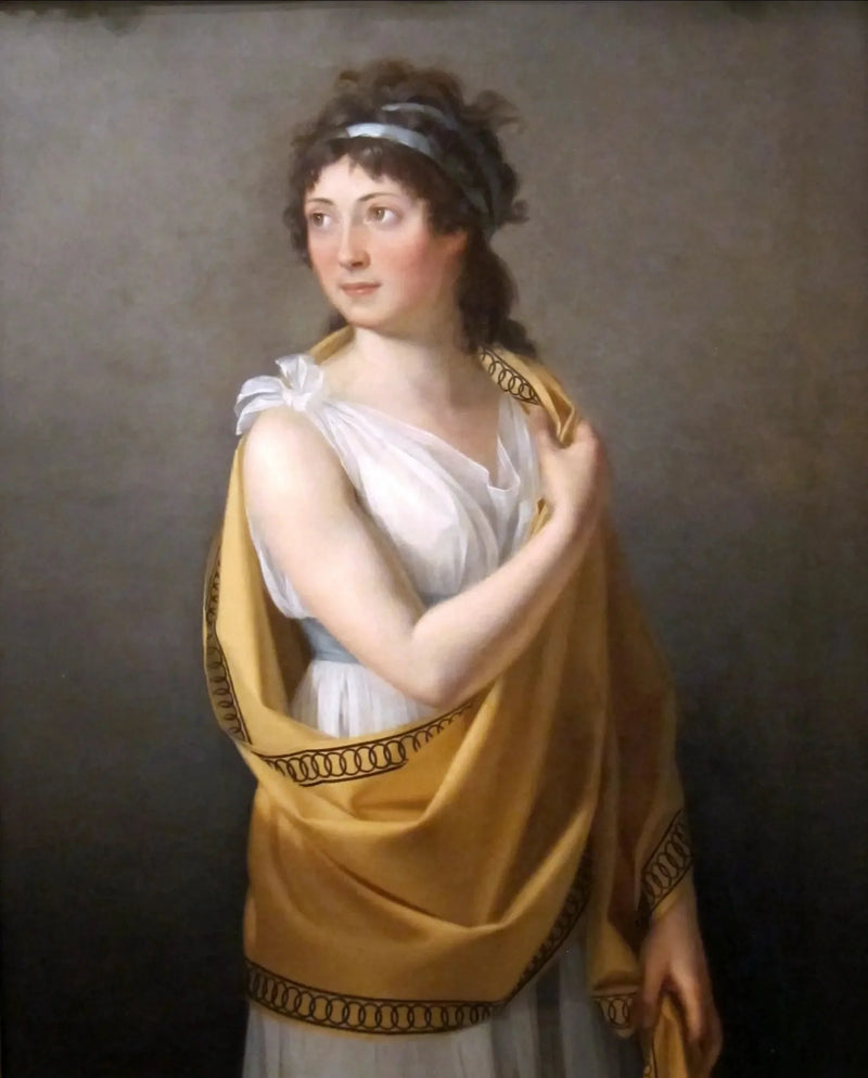 Bir Hanımefendinin Portresi - Marie-Guillemine Benoist