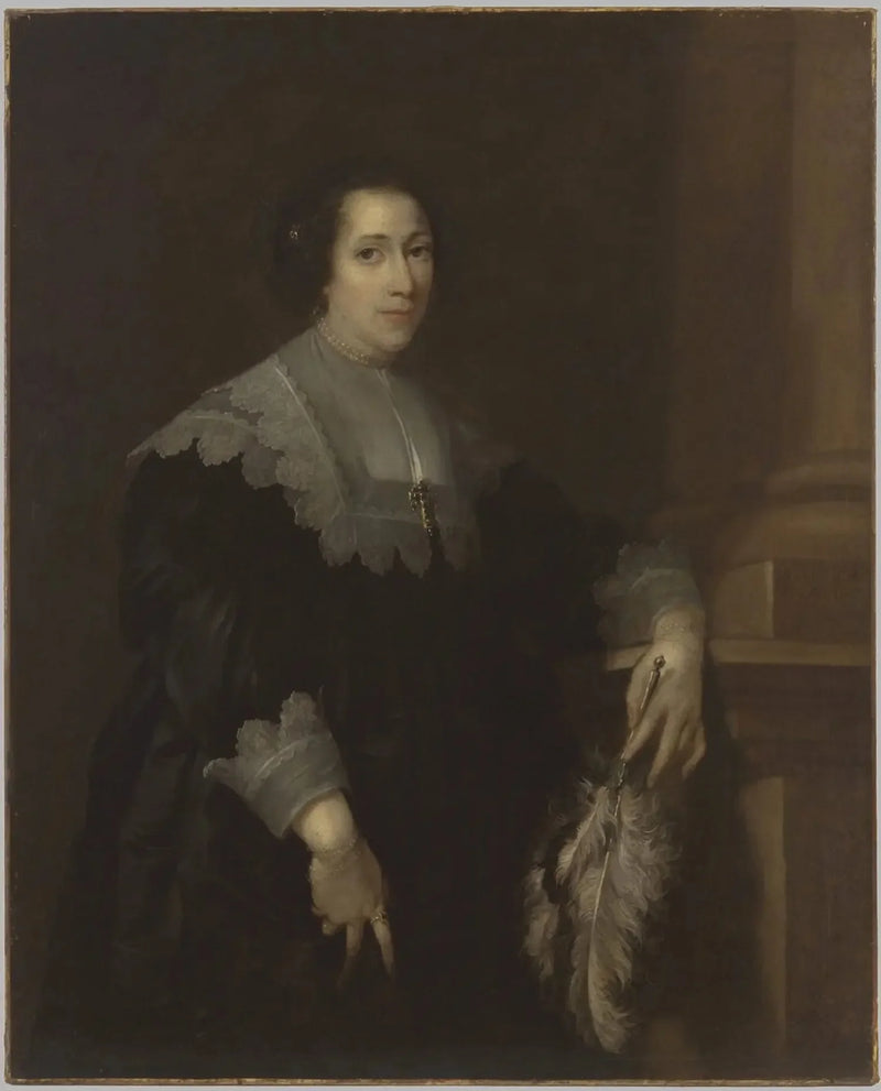 Bir Hanımefendinin Portresi (belki Lady Philadelphia Wharton) - Antoine van Dyck