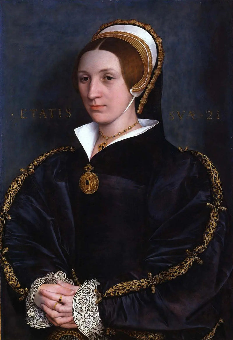 Bir Hanımefendinin Portresi, muhtemelen Cromwell ailesinden bir üye - Hans Holbein the Younger