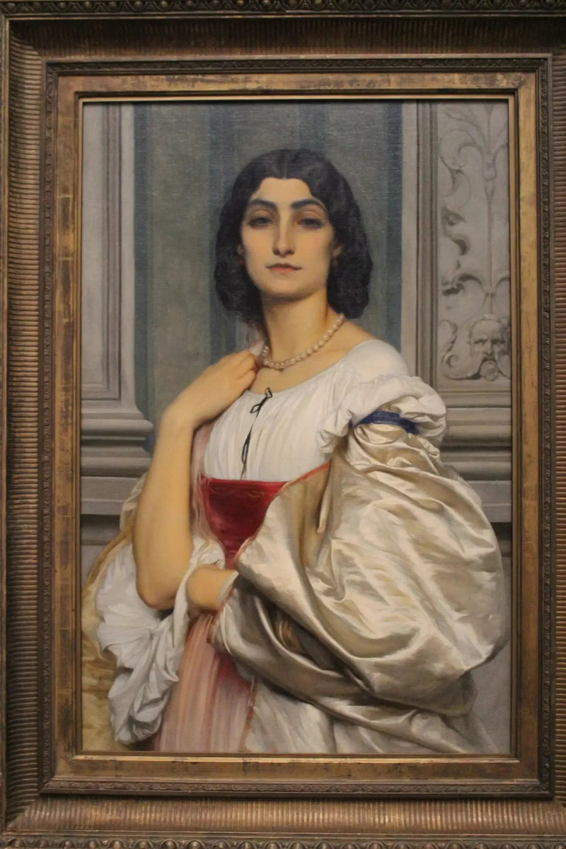 Roma kadın portresi (La Nanna) - Frederic Leighton