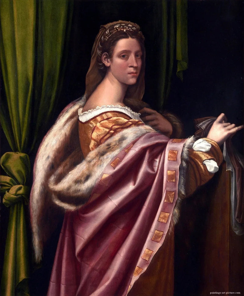 Bir Hanımefendinin Portresi - Sebastiano del Piombo