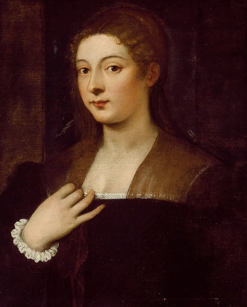 Bir Hanımefendinin Portresi - Titian