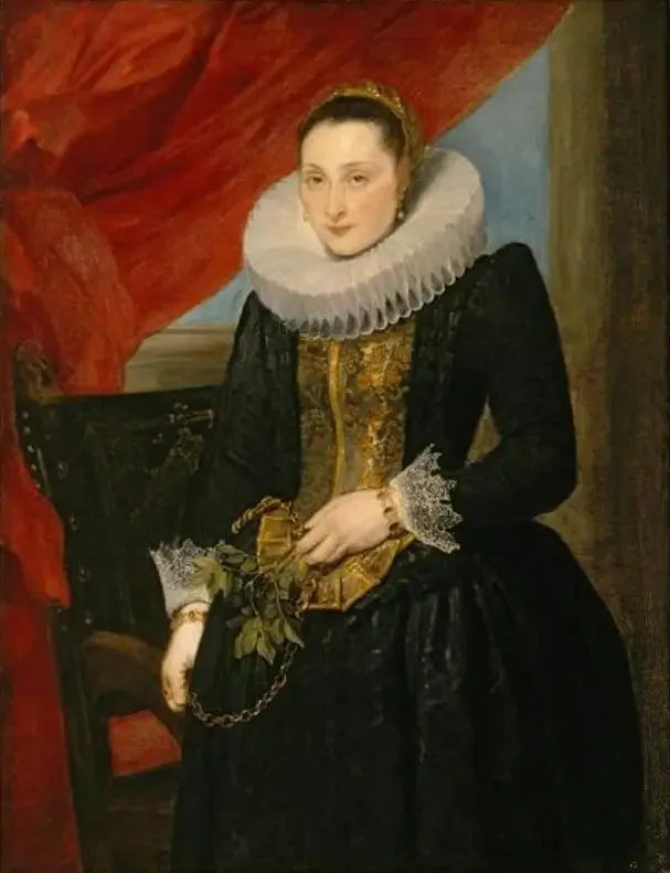 Bir Hanımefendinin Portresi, yaklaşık 1618-1621 - Antoine van Dyck