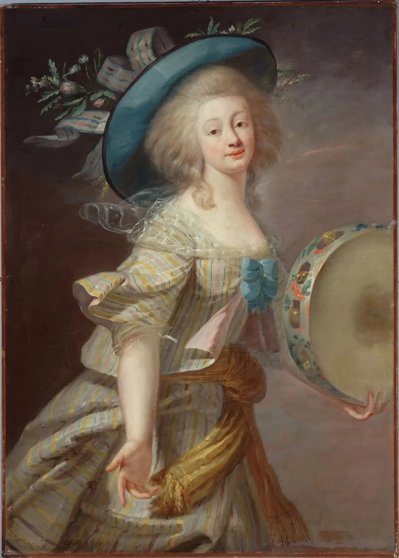 Bir Dansçının Portresi - Élisabeth Vigée Le Brun