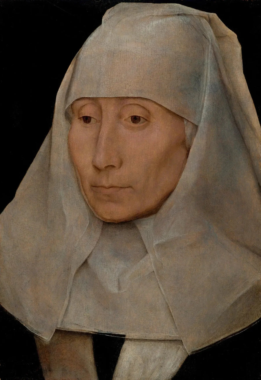 Yaşlı Bir Kadının Portresi - Hans Memling