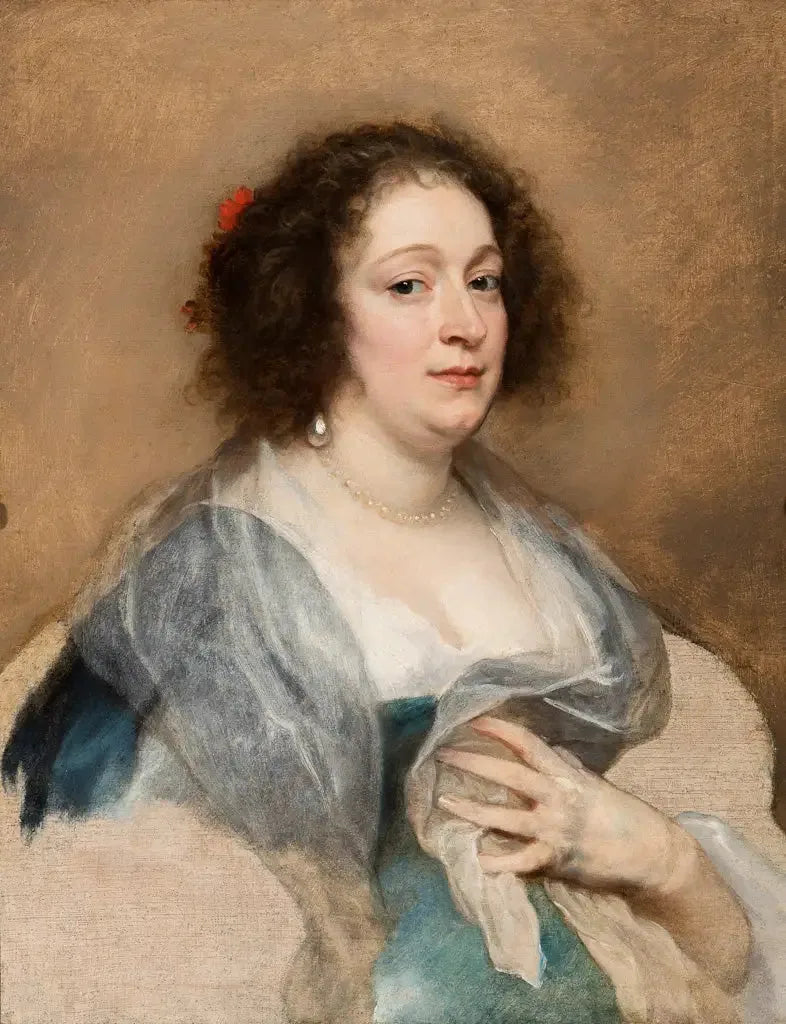 Bir Kadının Portresi - Antoine van Dyck