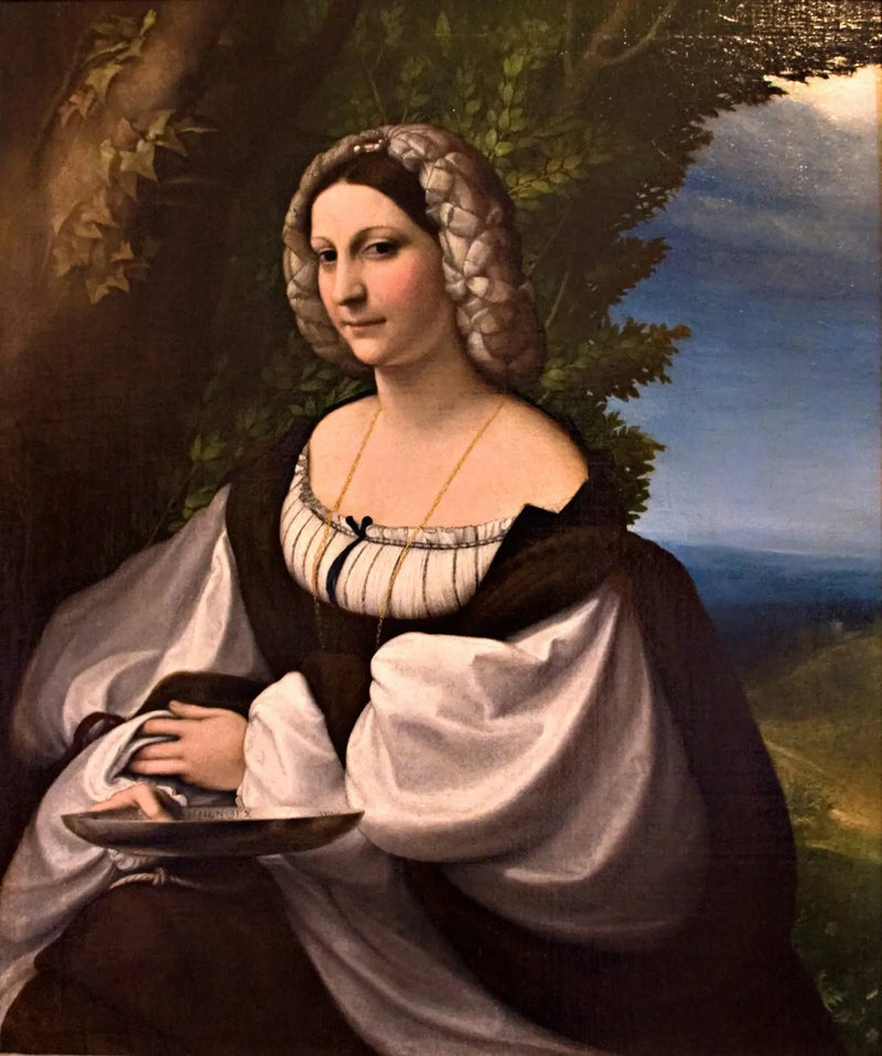 Bir Kadının Portresi - Antonio da Correggio