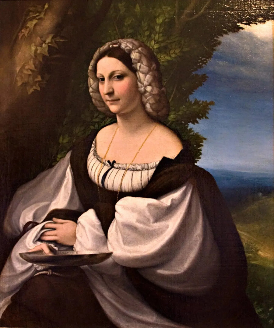 Bir Kadının Portresi - Antonio da Correggio