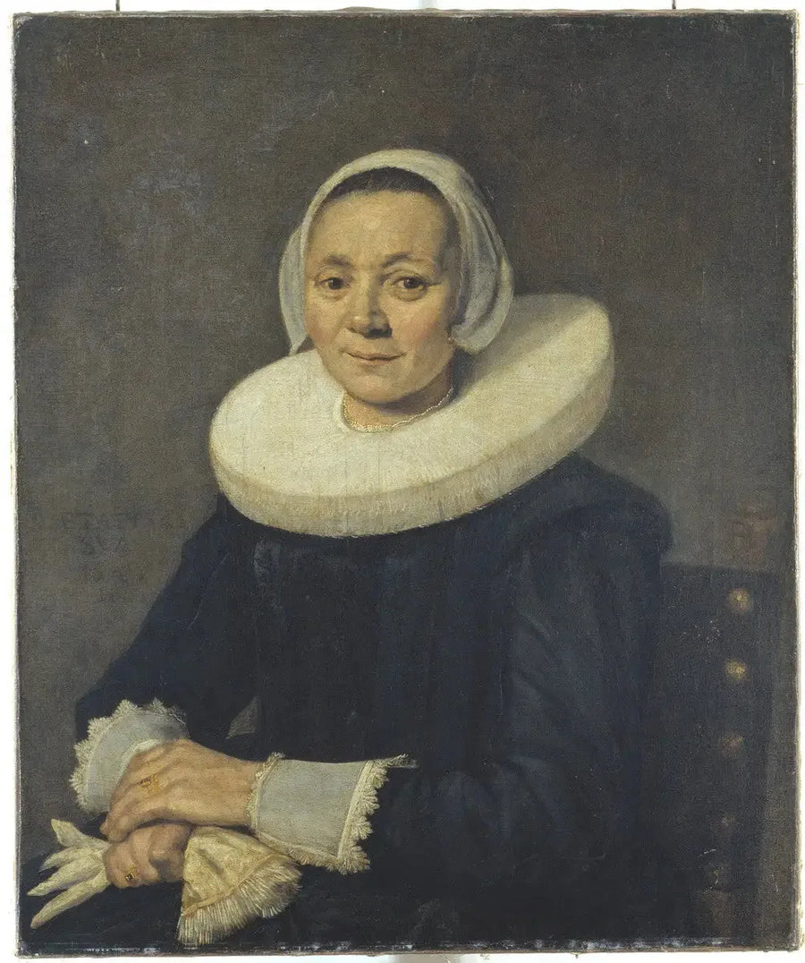 Oturan bir kadının portresi - Frans Hals