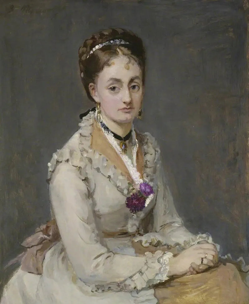 Bir Kadın Portresi - Berthe Morisot