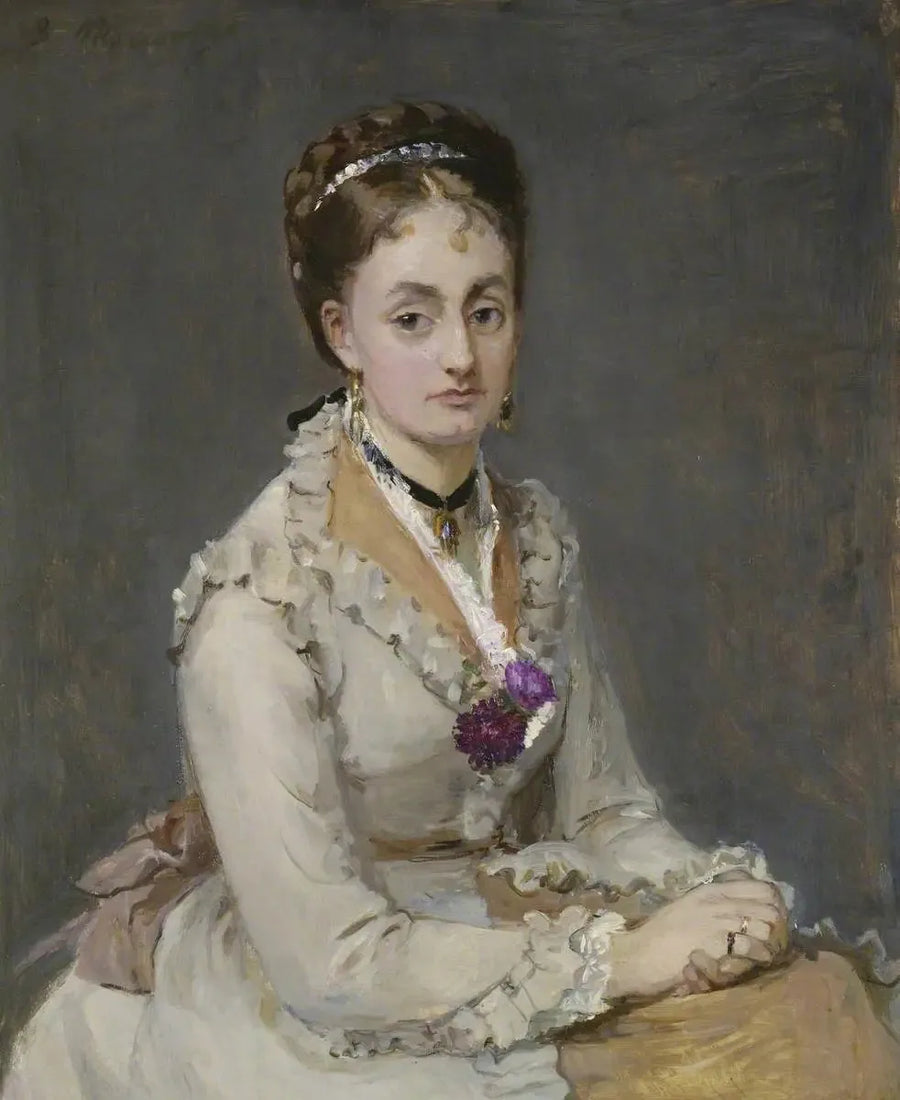 Bir Kadın Portresi - Berthe Morisot
