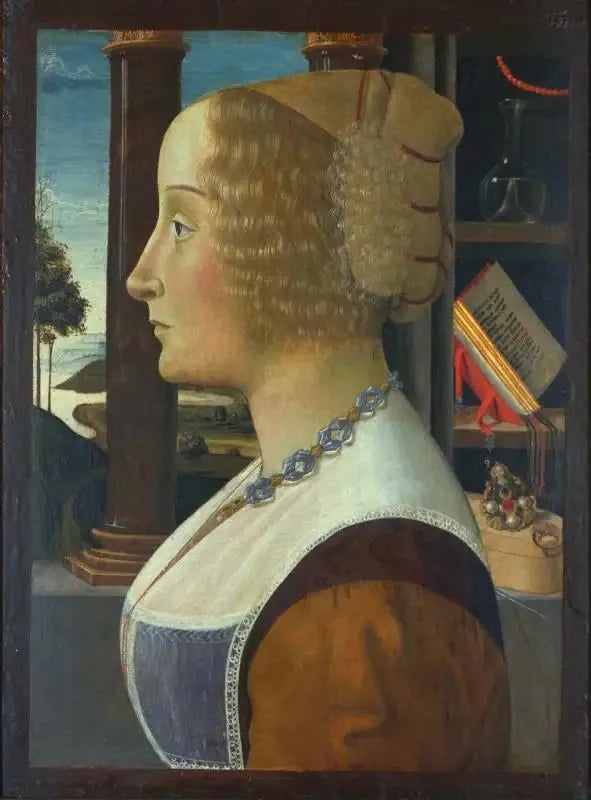 Bir Kadının Portresi - Domenico Ghirlandaio