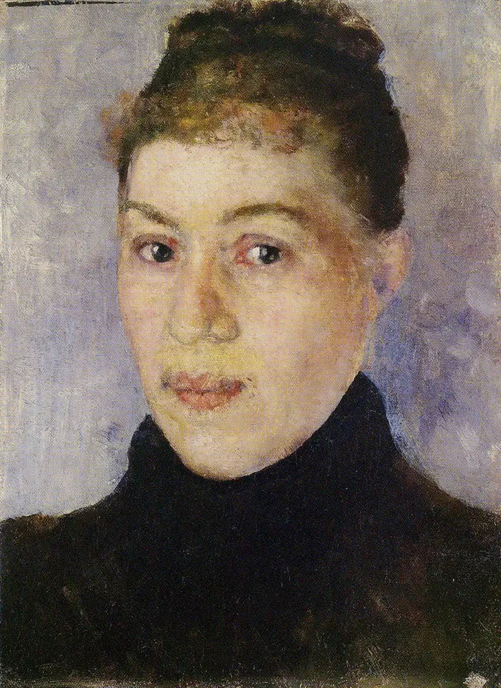 Bir Kadın Portresi - Edvard Munch