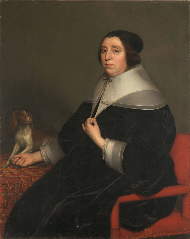 Bir Kadının Portresi - Gerrit van Honthorst