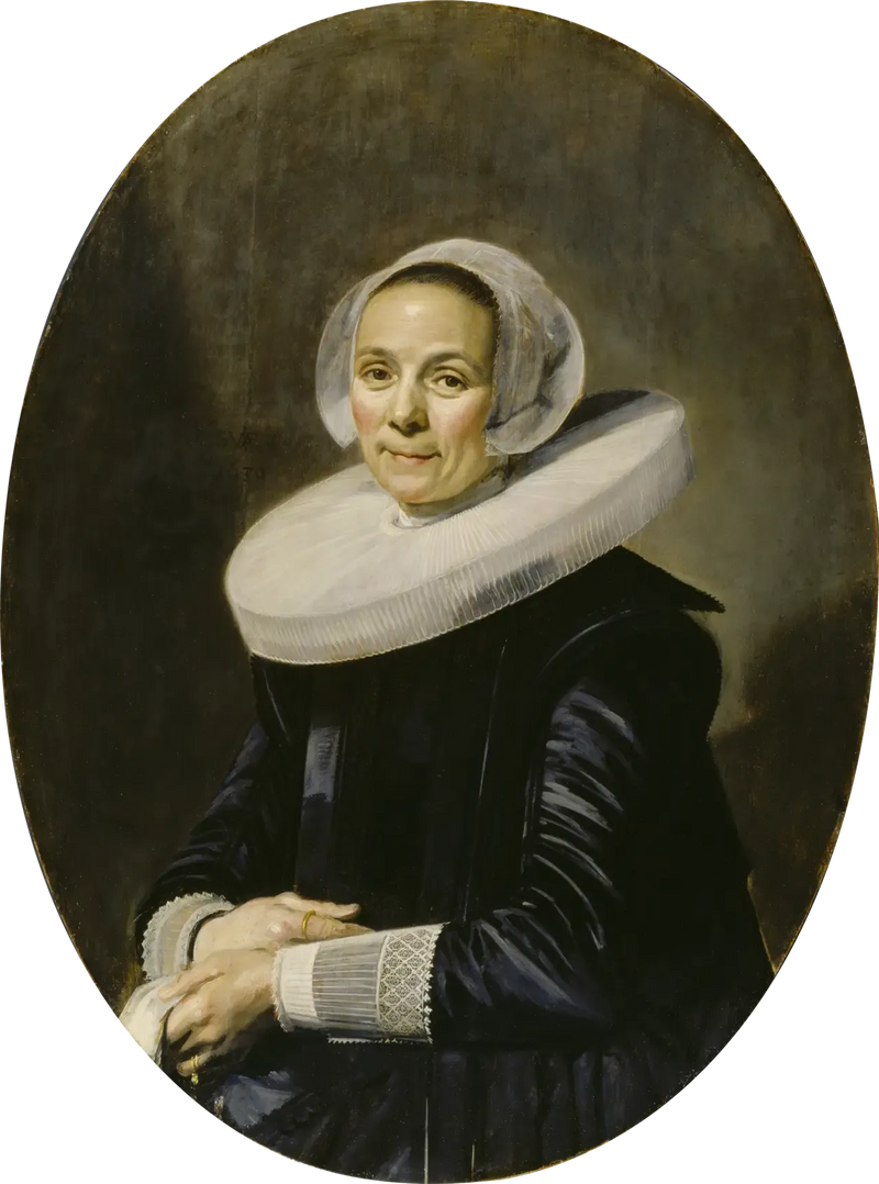 bilinmeyen bir kadının portresi - Frans Hals