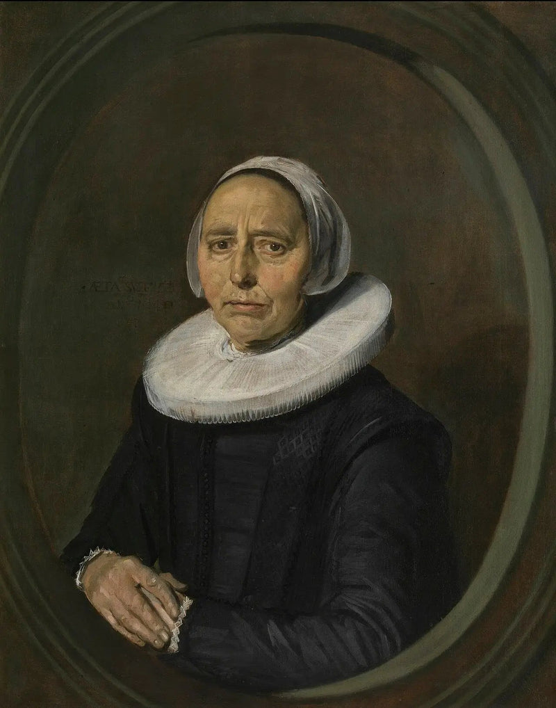 bilinmeyen bir kadının portresi - Frans Hals