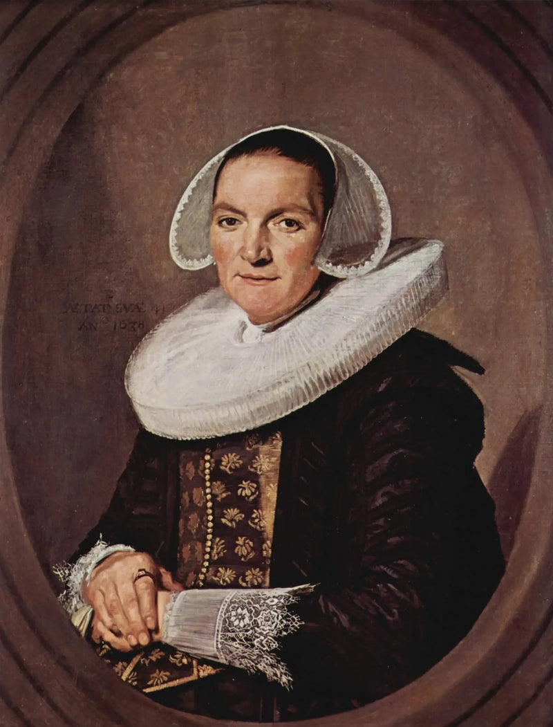 bilinmeyen bir kadının portresi - Frans Hals