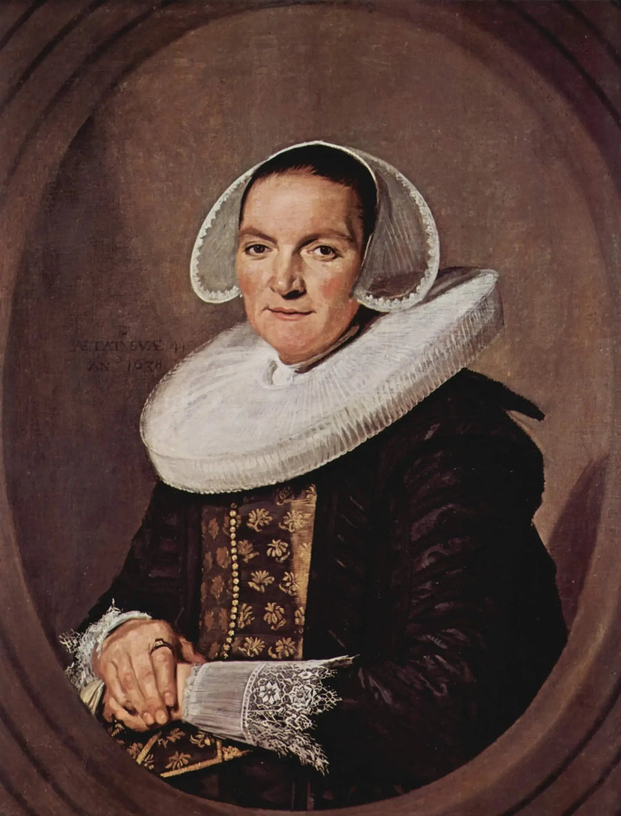 bilinmeyen bir kadının portresi - Frans Hals