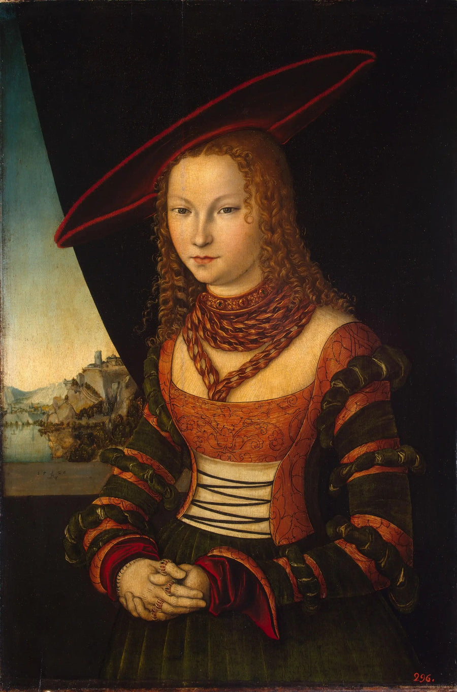 Bir Kadının Portresi - Lucas Cranach the Elder