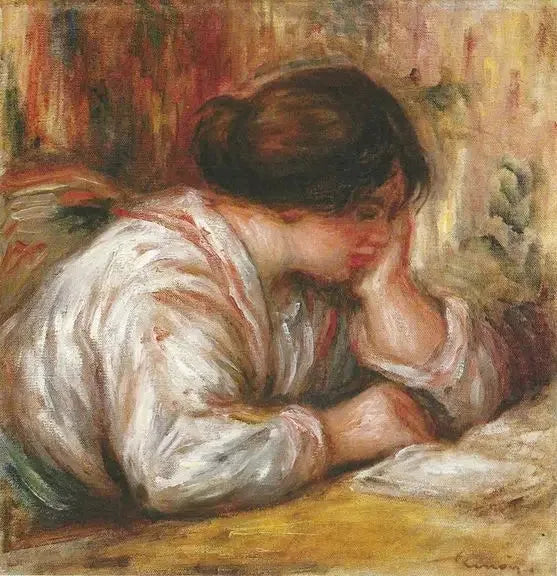 Bir Kadın Portresi - Pierre-Auguste Renoir