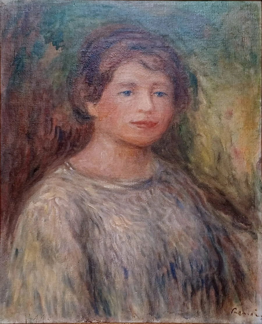 Bir Kadın Portresi - Pierre-Auguste Renoir