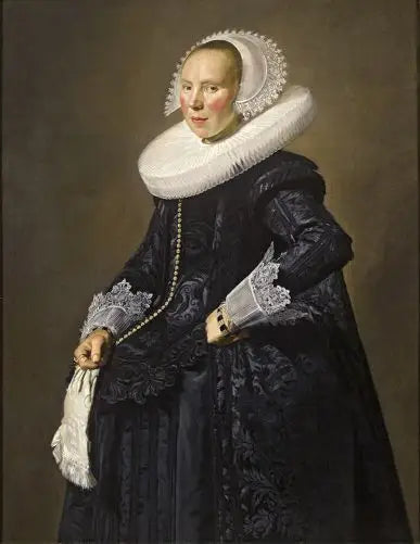 bir kadının portresi, muhtemelen Cunera van Baersdorp - Frans Hals