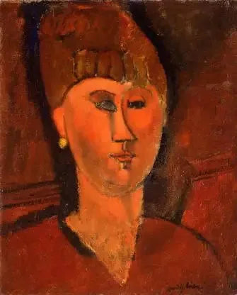 Rus Kadını Portresi - Amedeo Modigliani