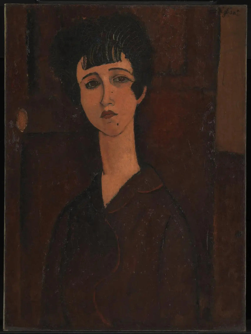 Bir Kızın Portresi - Amedeo Modigliani