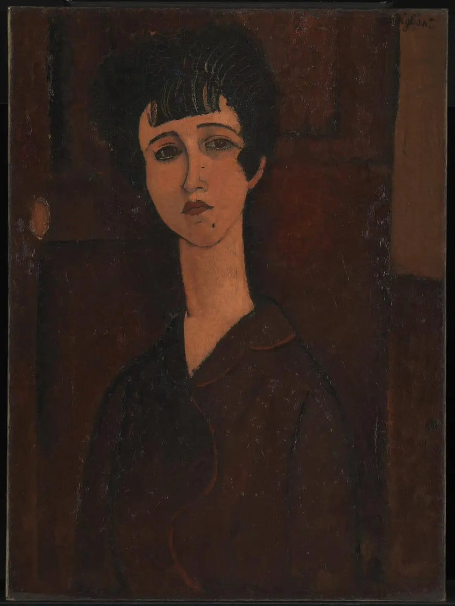 Bir Kızın Portresi - Amedeo Modigliani