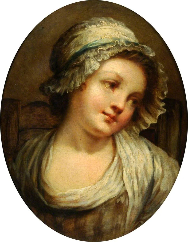 Bir Kızın Portresi - Jean-Baptiste Greuze
