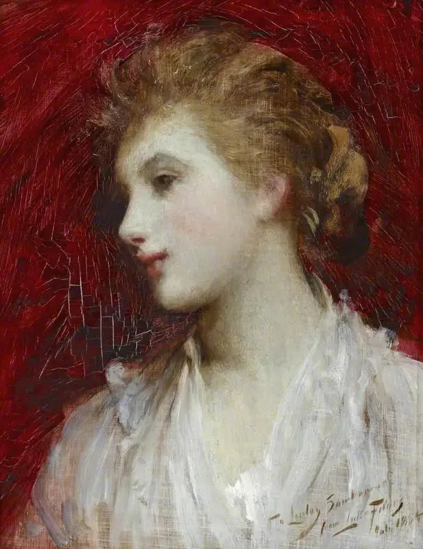 Bir Kızın Portresi - Luke Fildes