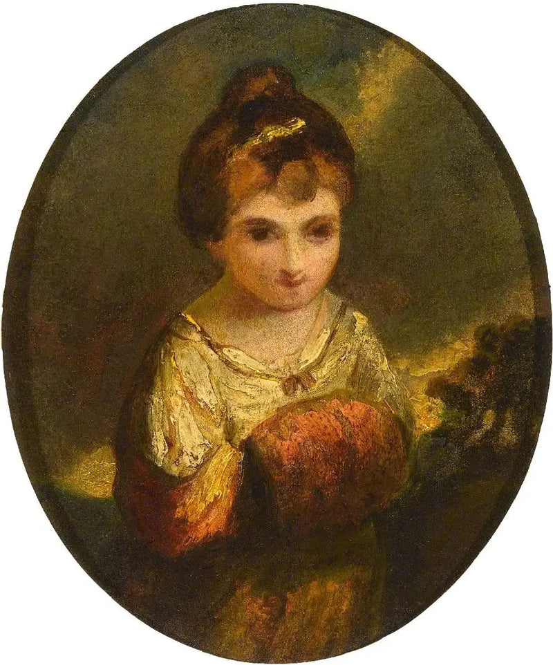 Bir Kızın Portresi (belki Theophila Palmer, 1757–1848) - Joshua Reynolds