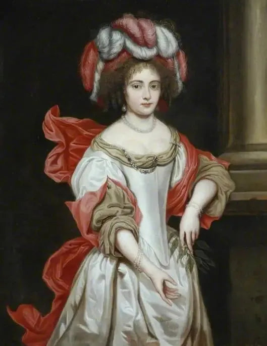 Louis XIV dönemi genç kadın portresi - Pierre Mignard