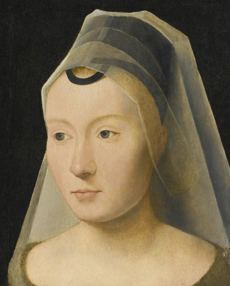 Genç Bir Kadının Portresi - Hans Memling