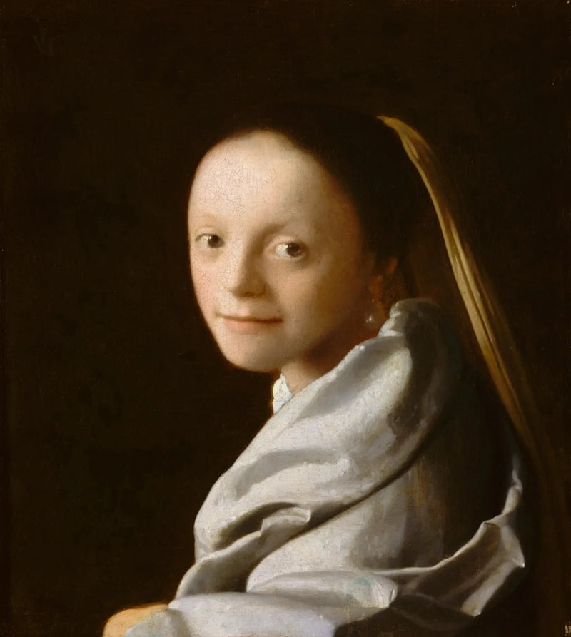 Genç Bir Kadın Portresi - Johannes Vermeer