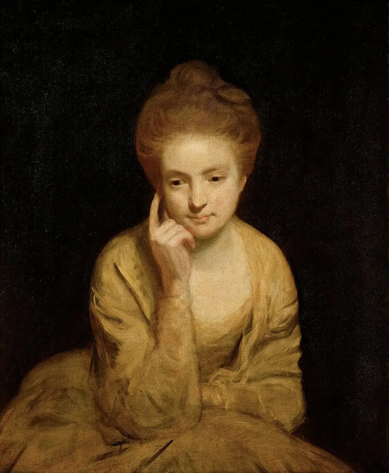 Genç Bir Kadının Portresi - Joshua Reynolds